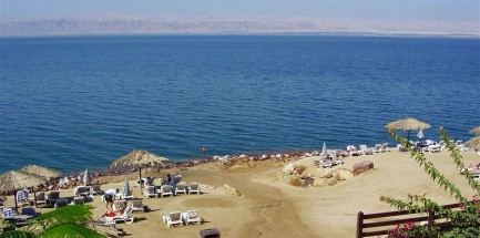 Один из многочисленный пляжей Иордании