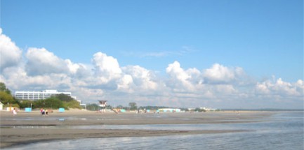 Пляж Пярну