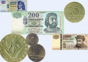 Венгерская валюта-форинт