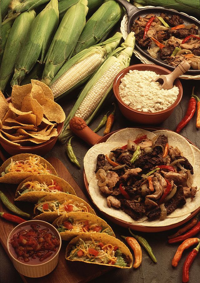 Мексиканская кухня. • Мексика • Америка • Страны
