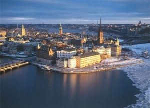 Стокгольм: Зима в городе