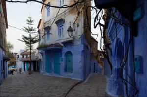 Синие дома в Шефшауне