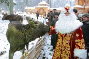 Резиденция Деда Мороза в Национальном парке "Беловежская пуща"