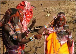 Девушки из племени масаи