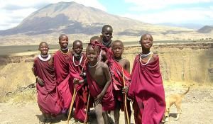 Дети масаи