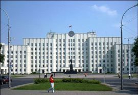 Копия Дома Правительства в Минске